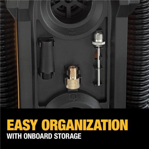 Tire Inflator Portable Air Compressor 20V MAX, Car Air Pump with Automatic Off - Picture 4 of 7